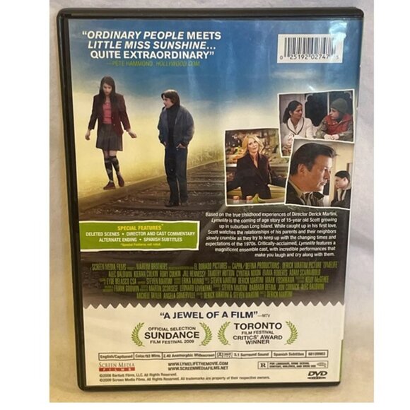 Lymelife (DVD, 2009) Widescreen Rory Culkin, Alec Baldwin, Kieran Culkin - Picture 2 of 3